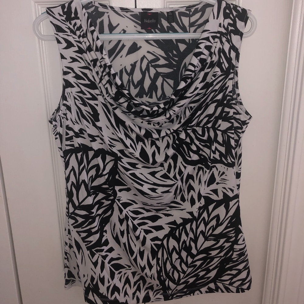 Rafaella Scoop Neck Blouse